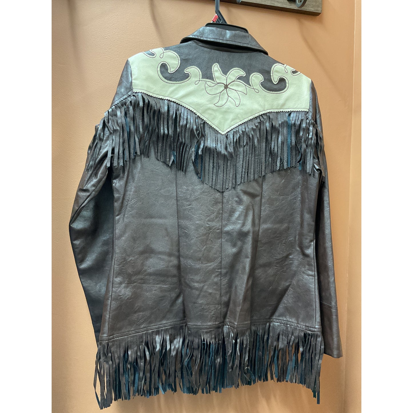 WRANGLER X LAINEY WILSON JACKET, Leather Look, Fringe 1123736888