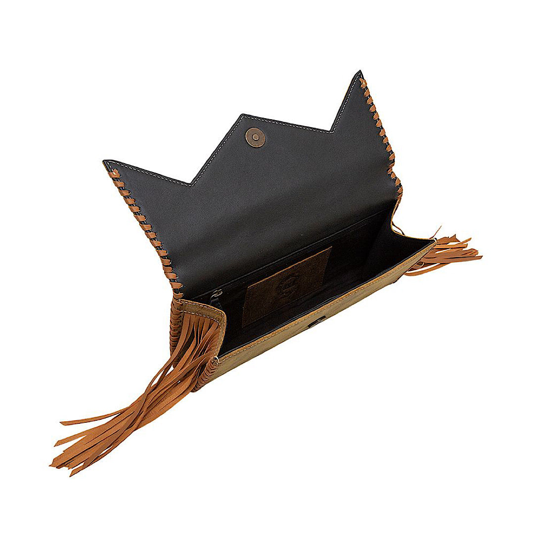 Myra Bag - Polly Wallet Fringe Clutch S-6520
