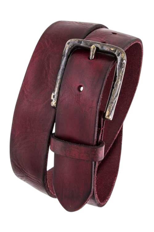 Distress Genuine Leather Belt