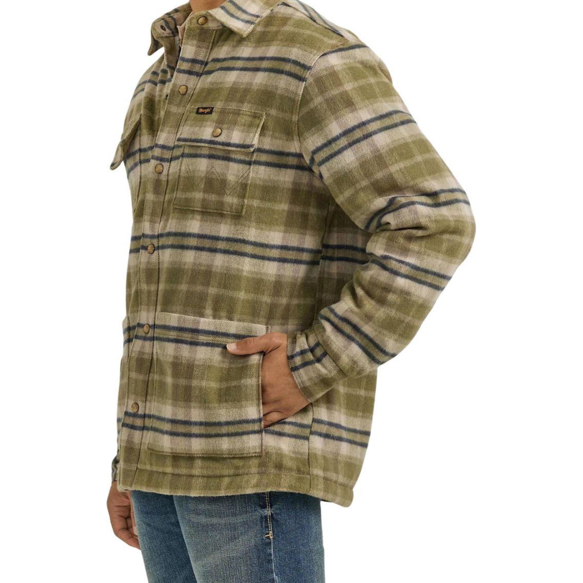 Wrangler Flannel Men's Shirt Jacket