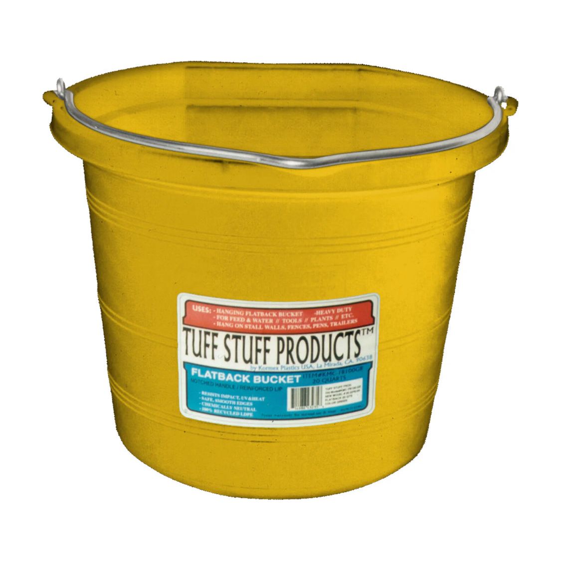 Tuff Stuff Flatback Bucket