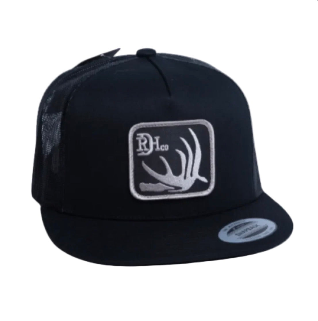 Red Dirt Hat Co. - All Black Deer Shed Trucker Cap RDHC-163