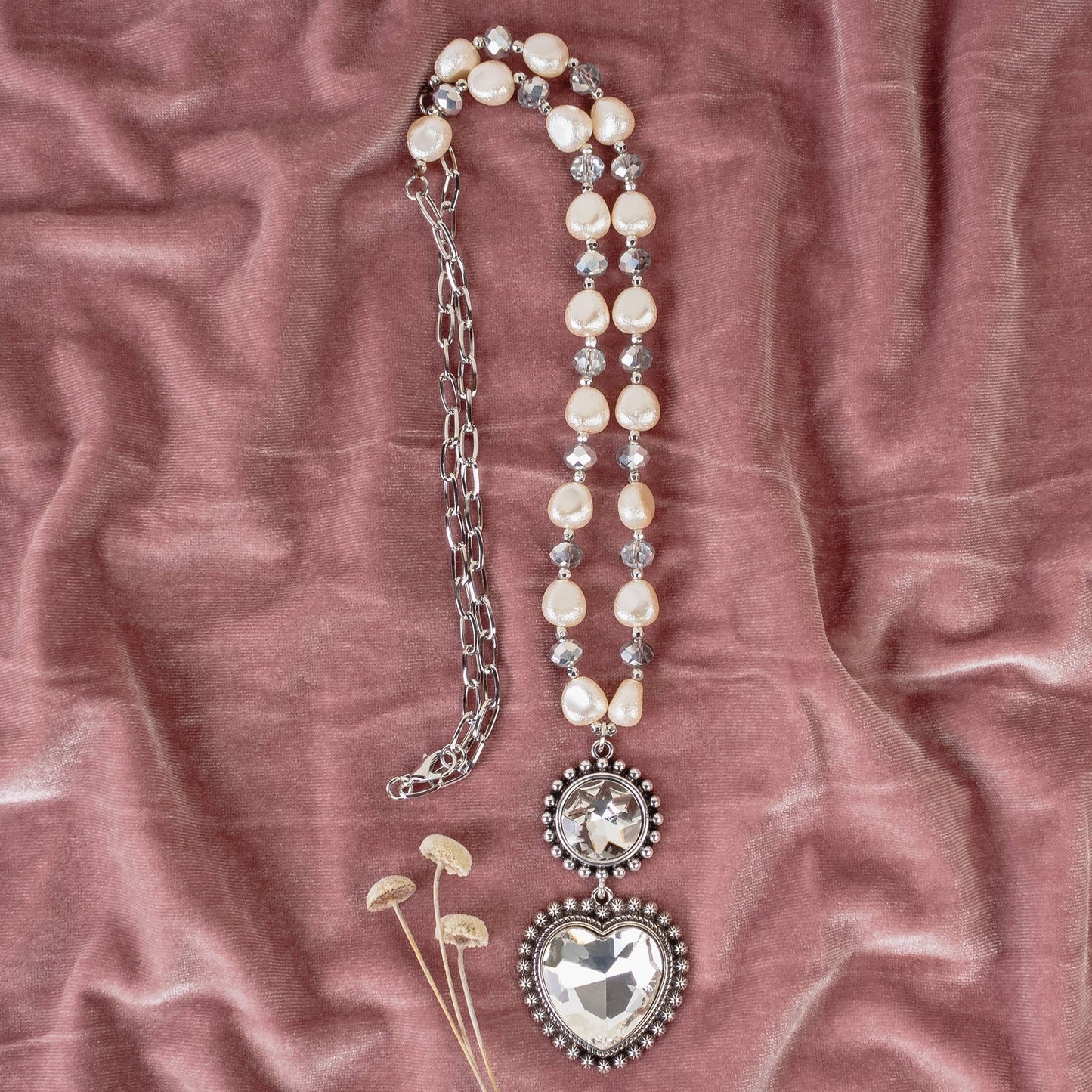 Crystal Heart Necklace