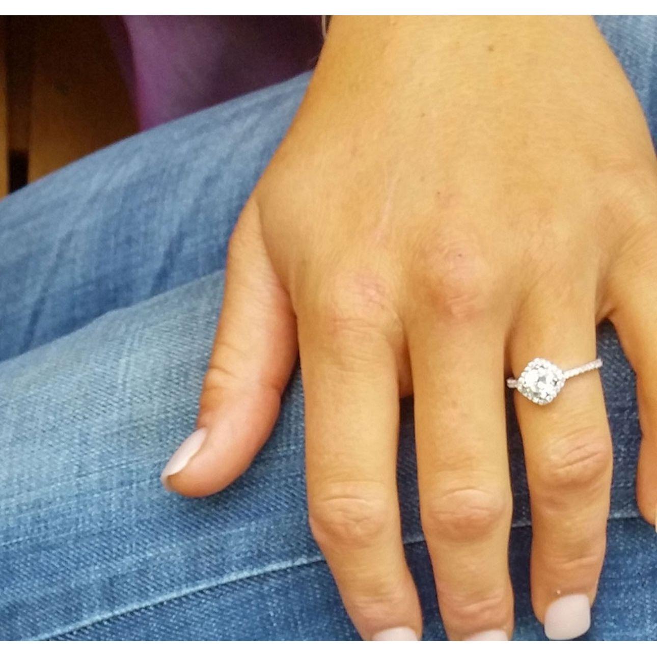 Montana Silversmiths - Squarely Perfect Haloed Ring