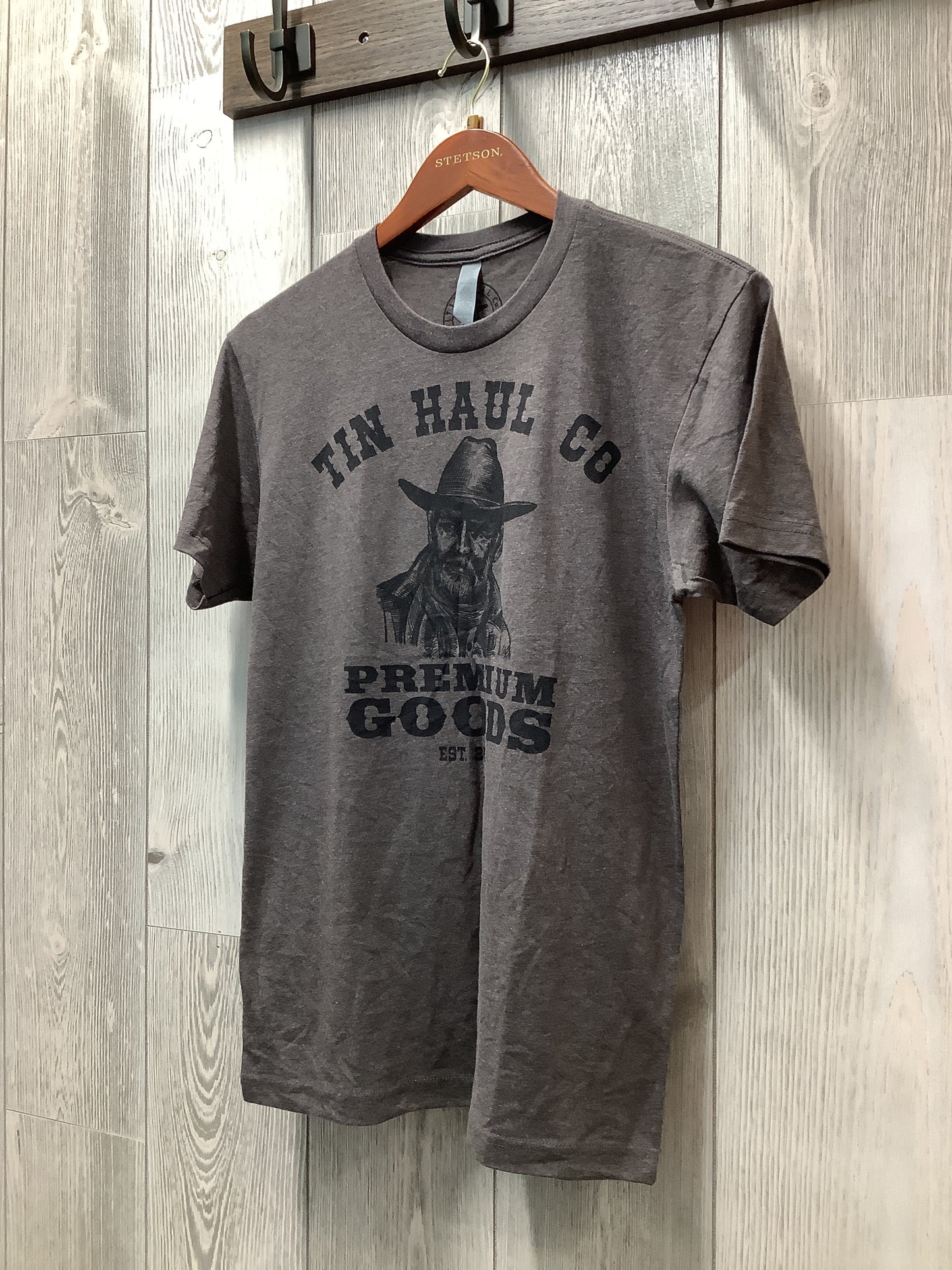 Tin Haul Men’s T-Shirt Grey 1107605010966