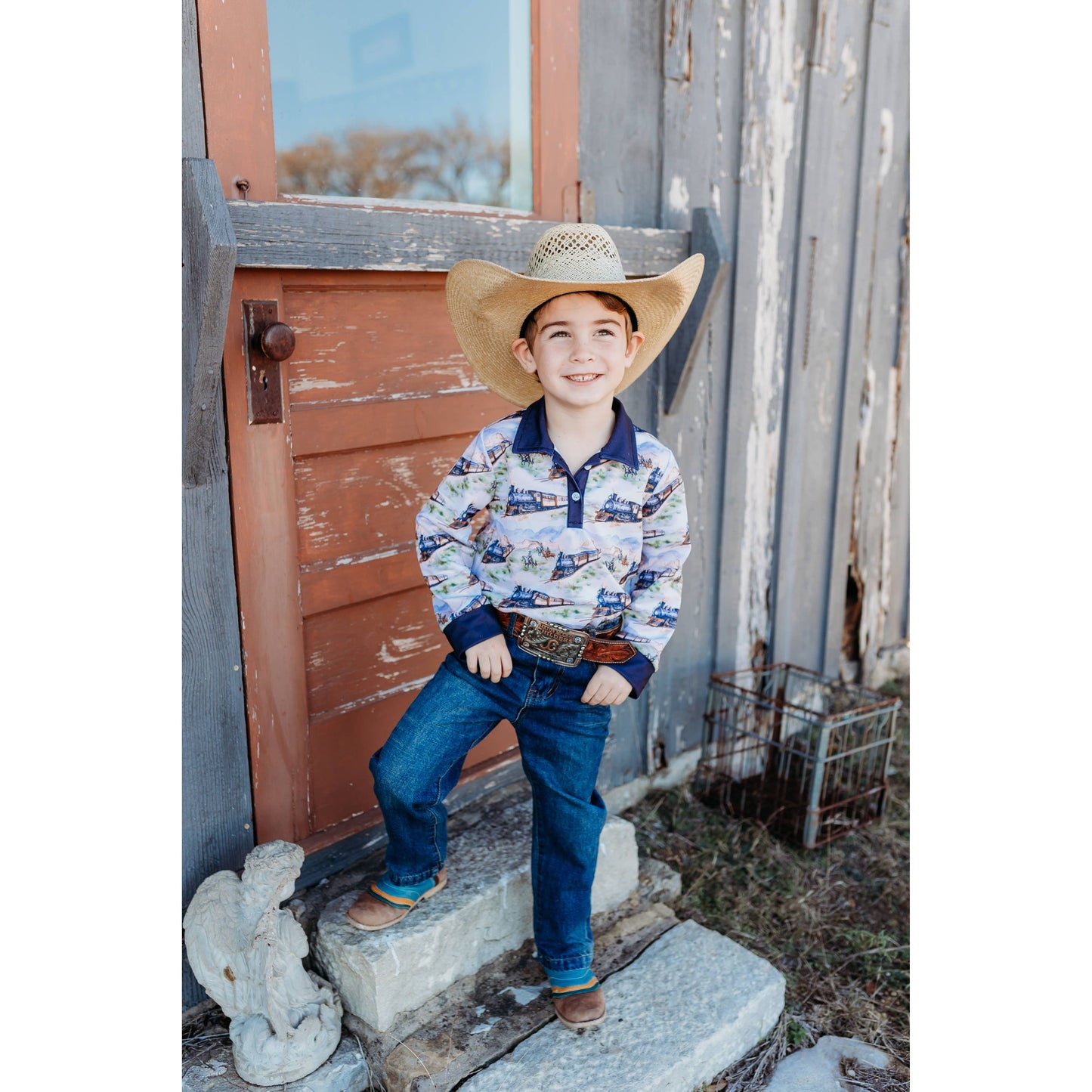 Shea Baby - Boys Denim Relaxed Fit Jeans SBOY01