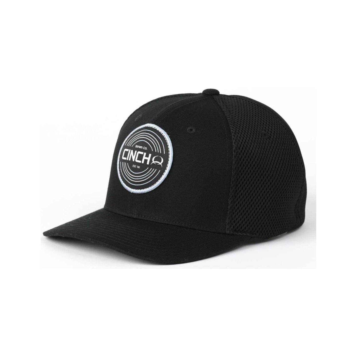 MEN'S CINCH LOGO CAP - BLACK FLEXFIT MCC0653323