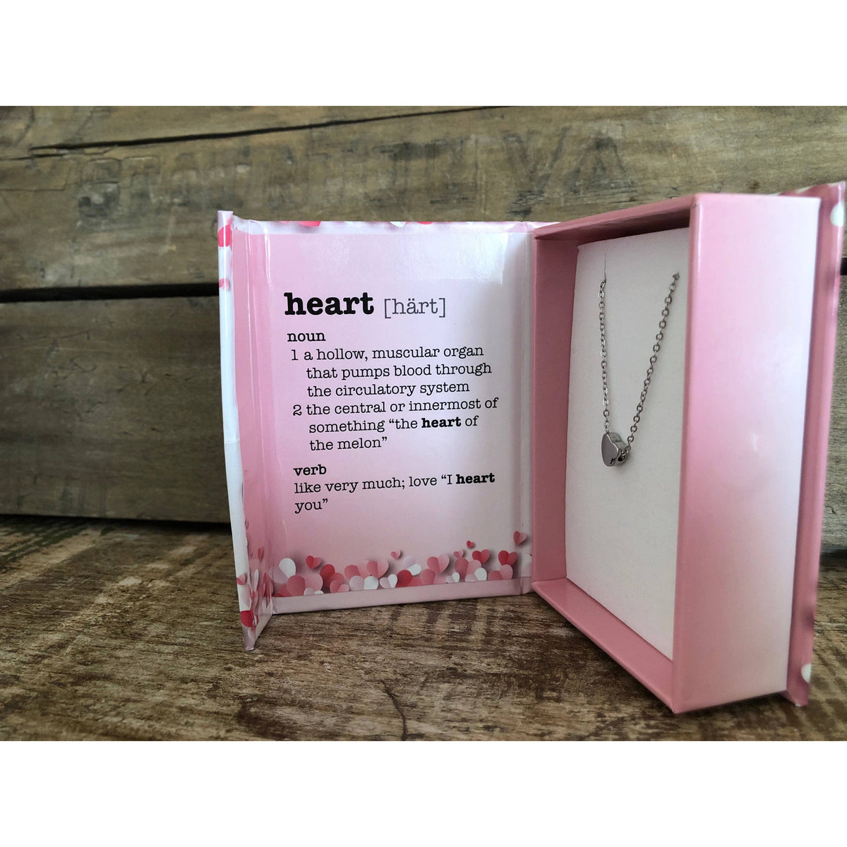 Mini Heart Slider Necklace