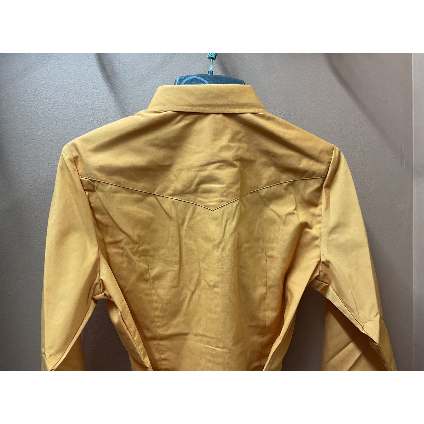 Roper Ladies Western Amarillo Solid Snap Shirt, Orange 1-50-025-441