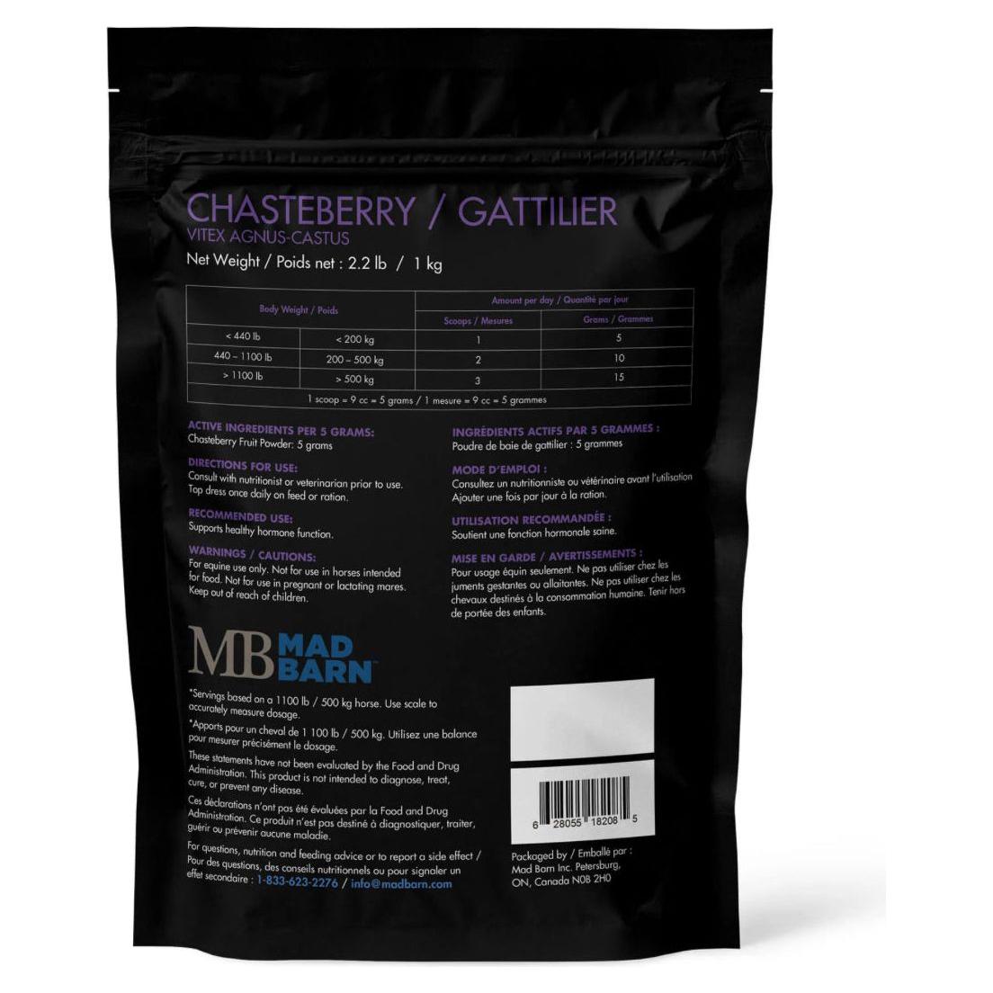 Mad Barn Chasteberry Powder 1kg