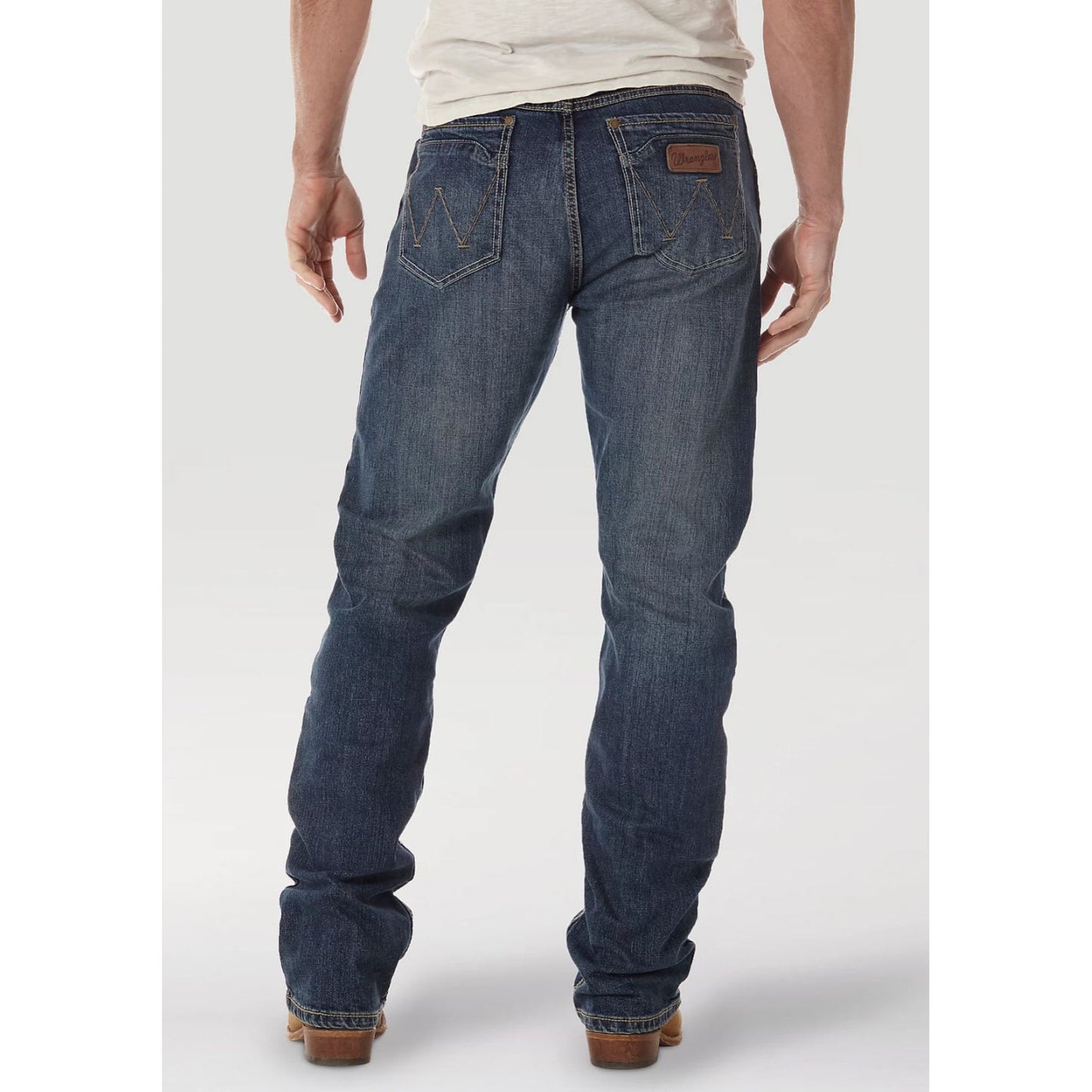 Mens Retro Wrangler Slim Boot Jeans 1077MWZRW