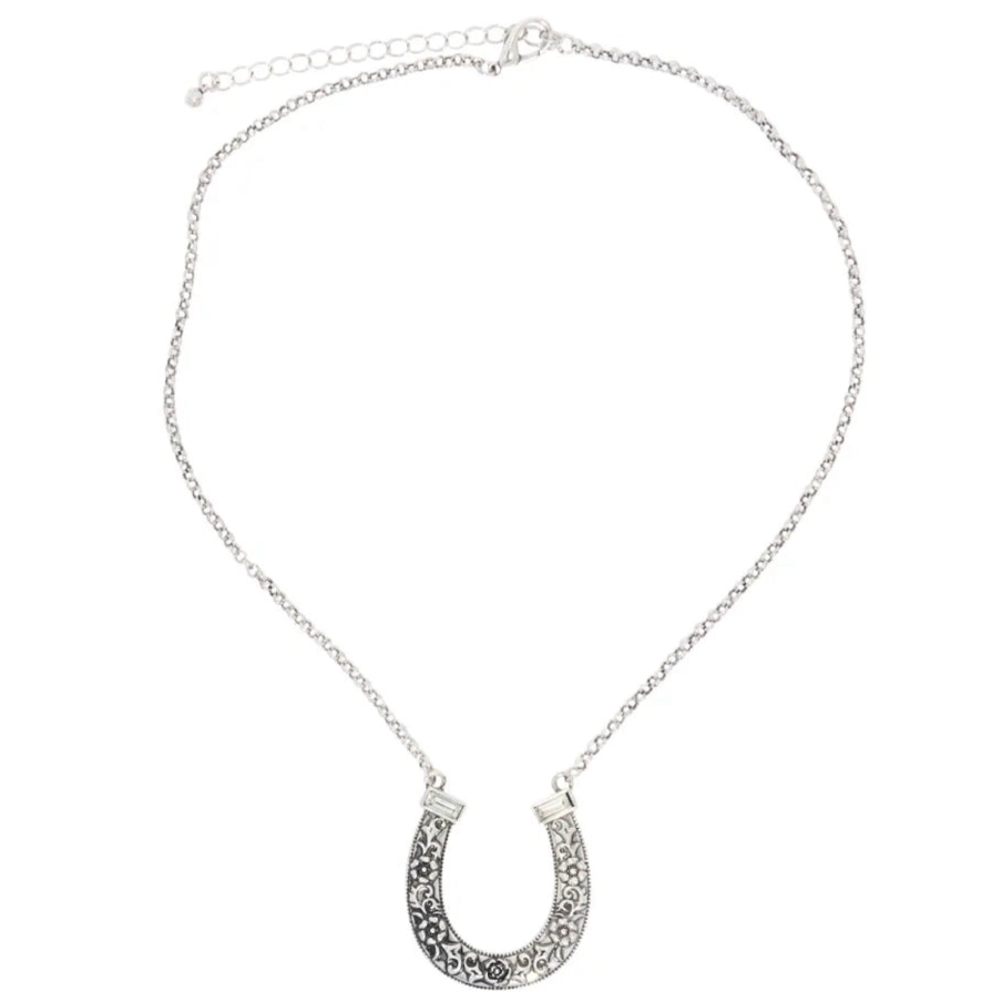 Silver Strike Ladies Jewelry Set - Horseshoe D4500023936