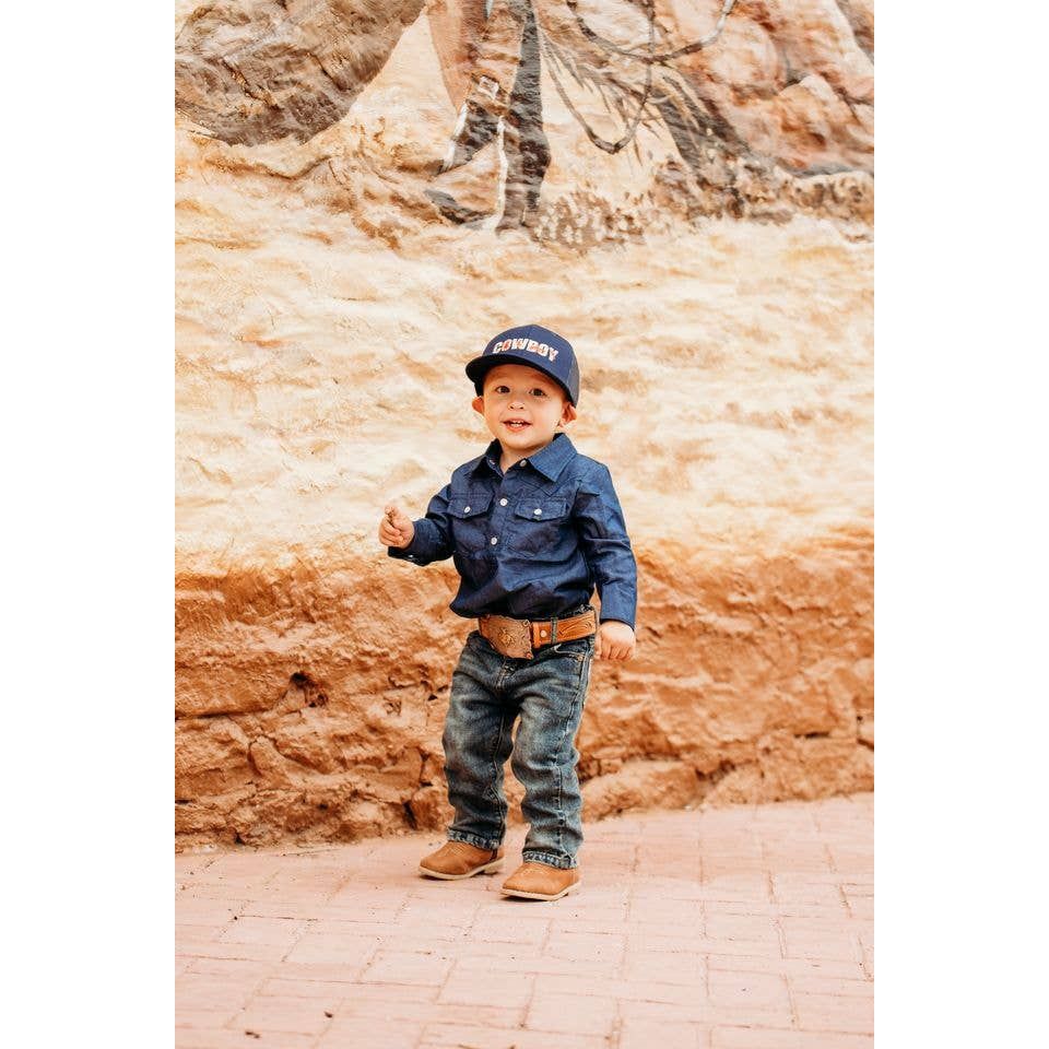 Shea Kids Cowboy Ball Cap HAT02