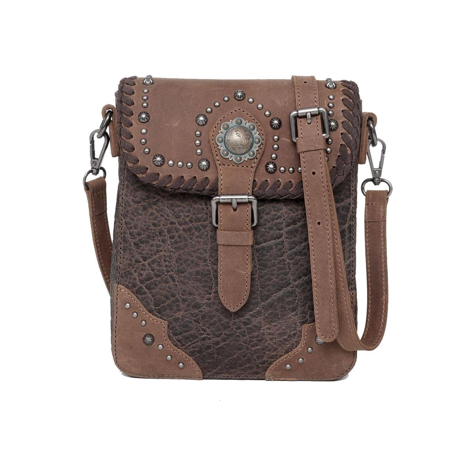 Montana West - MWR-047 Montana West Genuine Leather Shoulder/Crossbody Bag