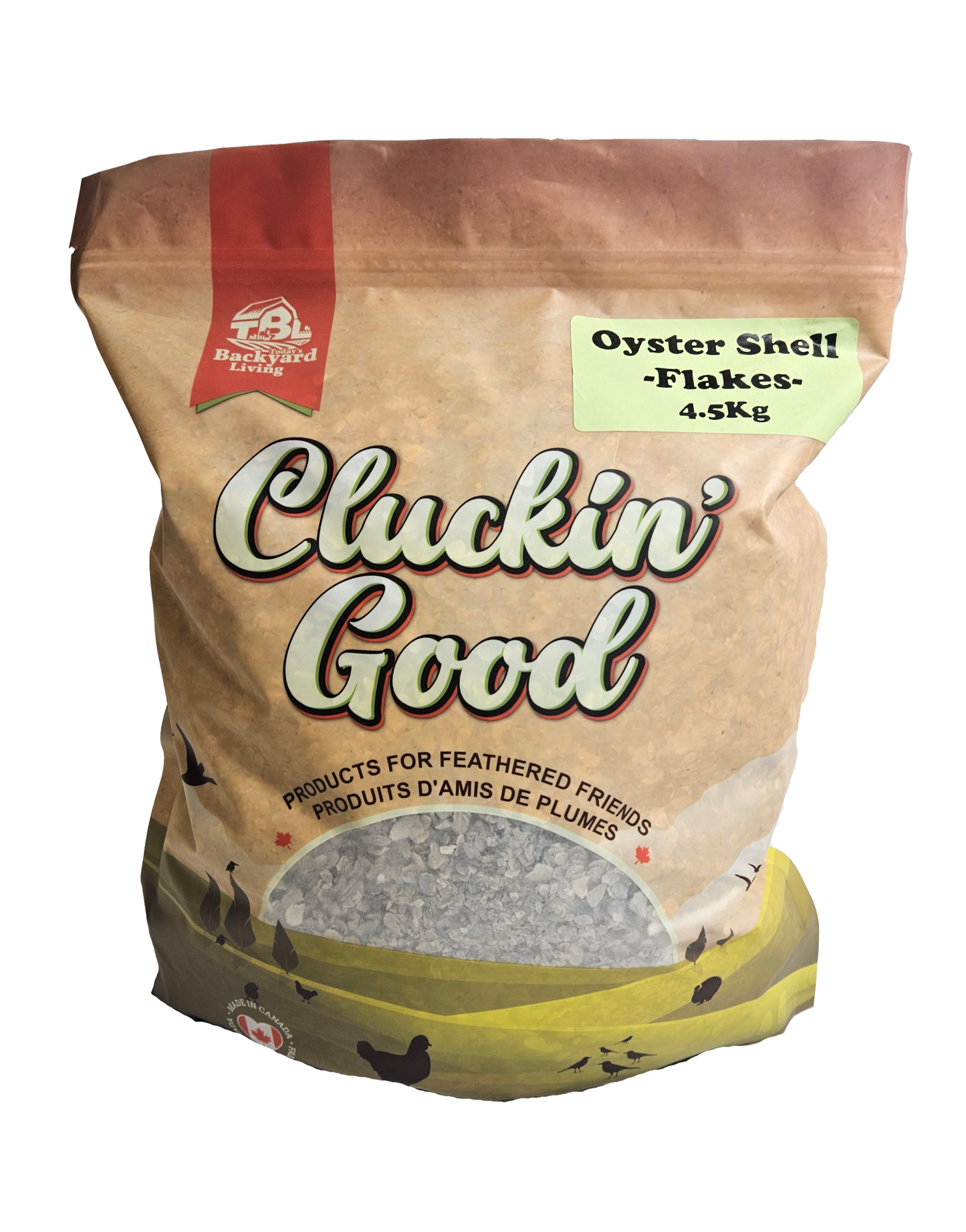 Cluckin Good Oyster Shell Flakes 4.5kg