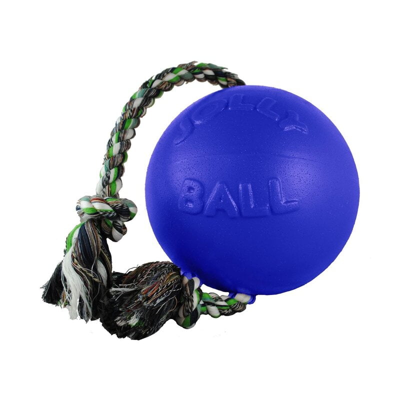 Jolly Ball Romp n Roll 8” w/Rope