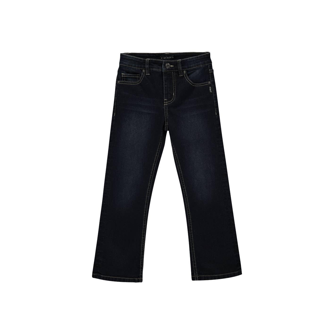 Silver Jeans - Zane Boys, Bootcut, Fit Denim, Med Wash or Indigo ZAN1214B