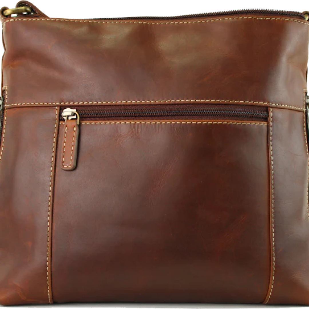 Rugged Earth - Brown Leather Handbag 199057