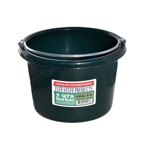 Tuff Stuff Small Round Bucket 5qt