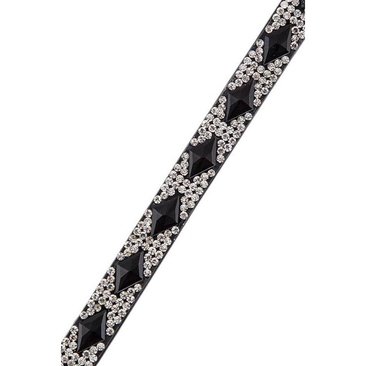 Crystal Western Hat Band Rope & Spurs - 98-HB1007