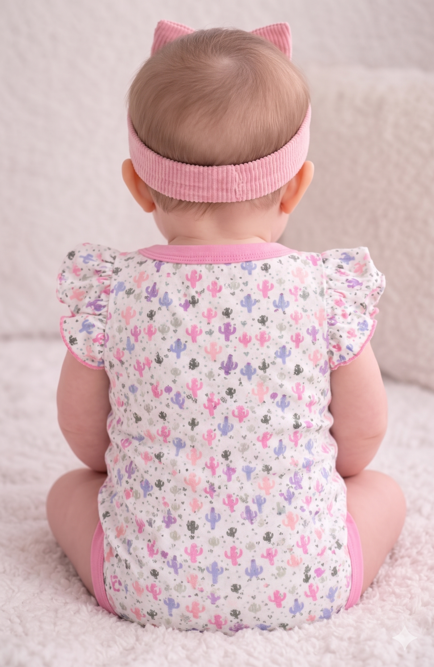 Girls Western Print Oneseis.MC-6