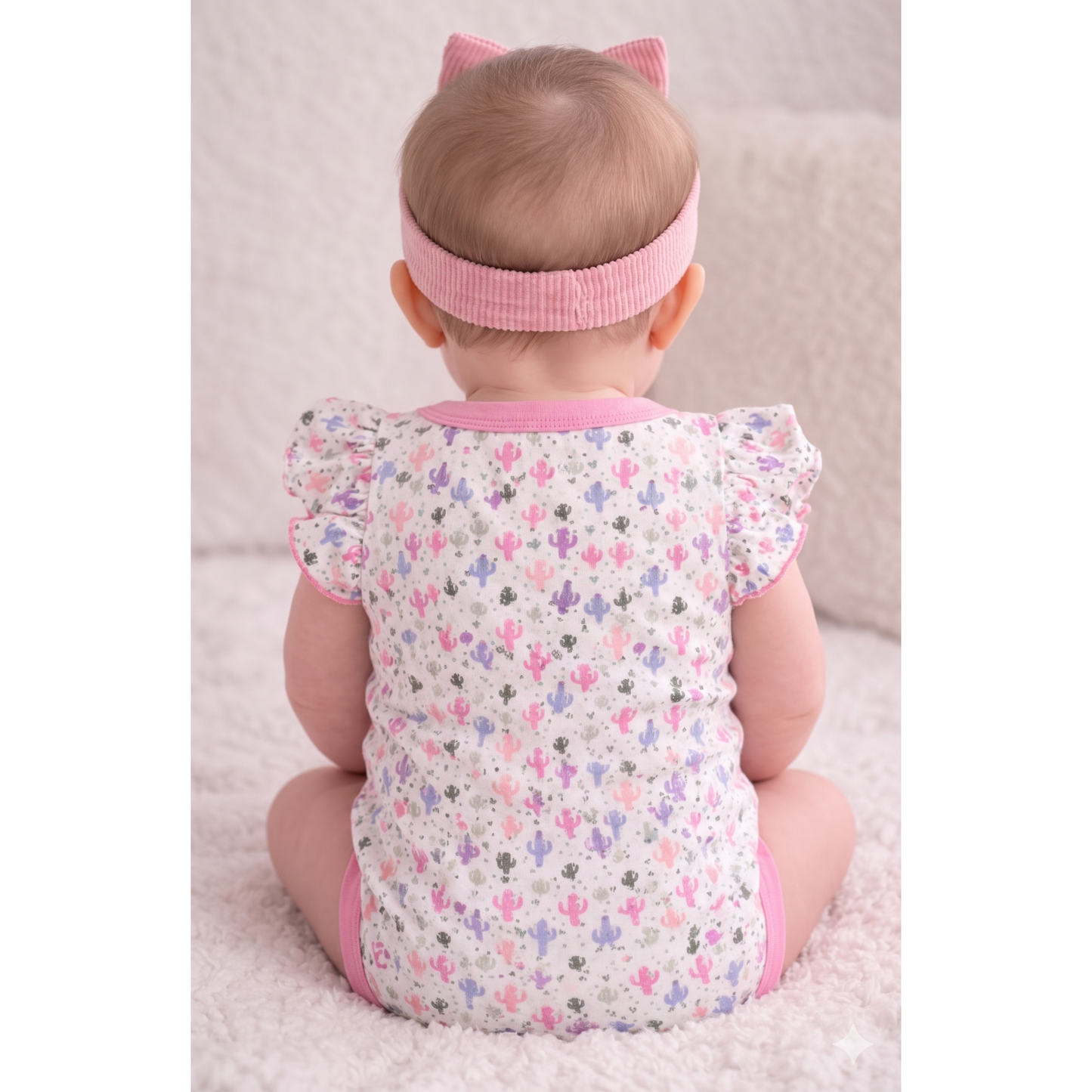 Girls Western Print Oneseis.MC-6