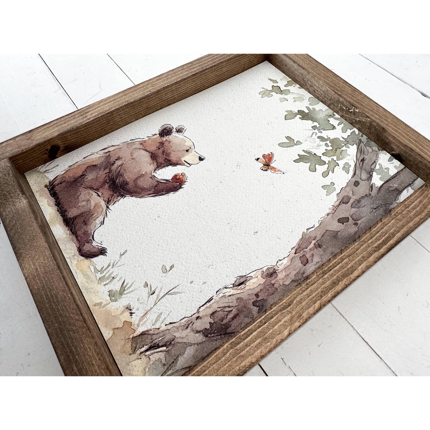 Ashwood Designs - Brown Bear Brown Bear Nursery sign