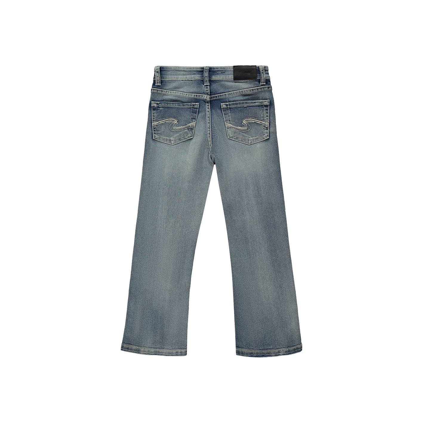 Silver Jeans - Zane Boys, Bootcut, Fit Denim, Light Wash ZAN1215B