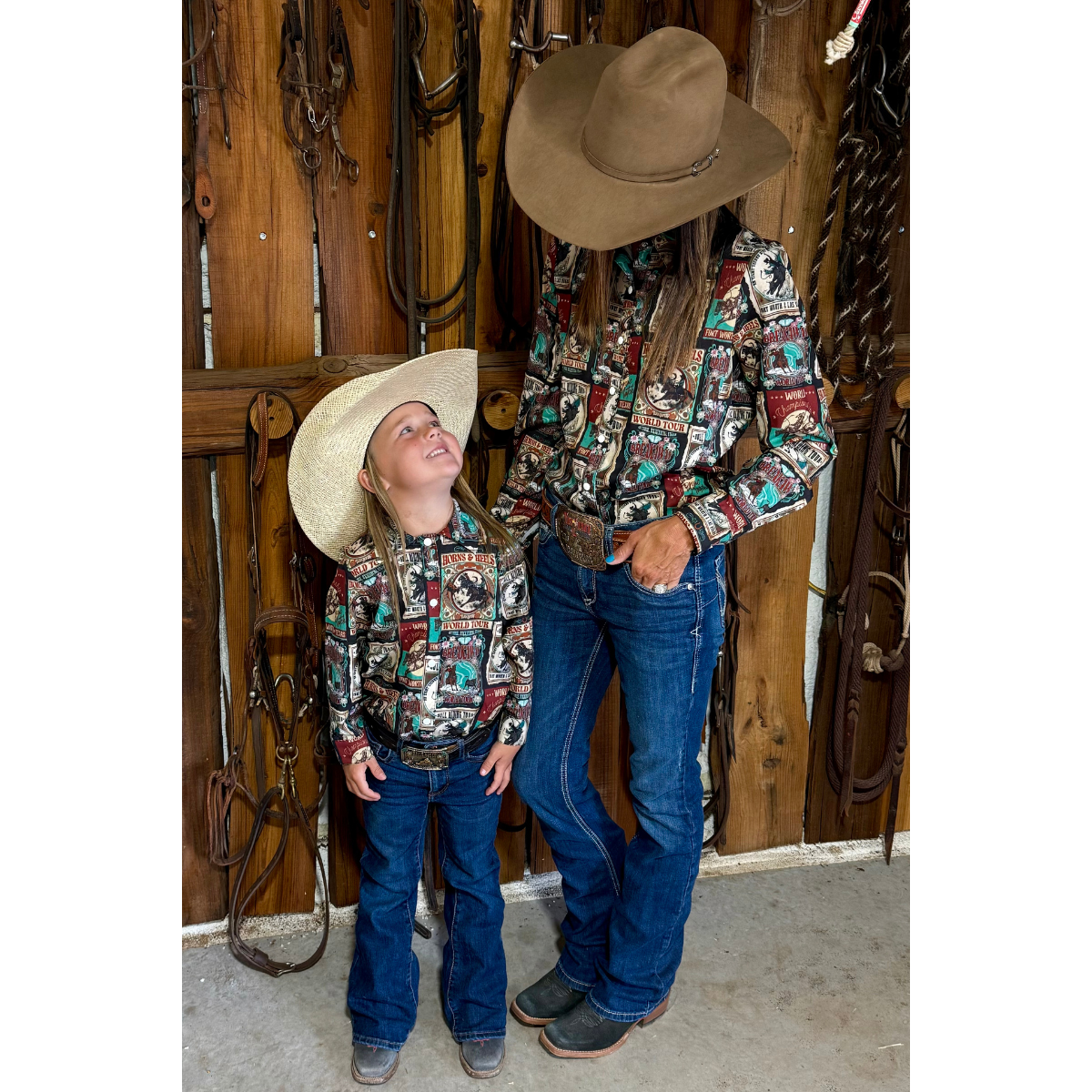 Vintage Rodeo Button Up