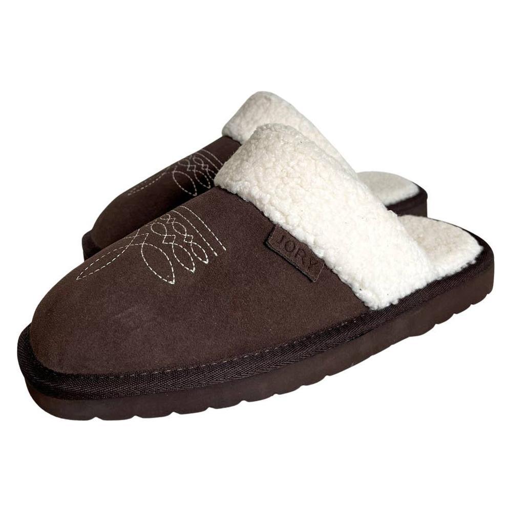 Western Cowgirl Dolly Square Toe Slippers| Grizzly