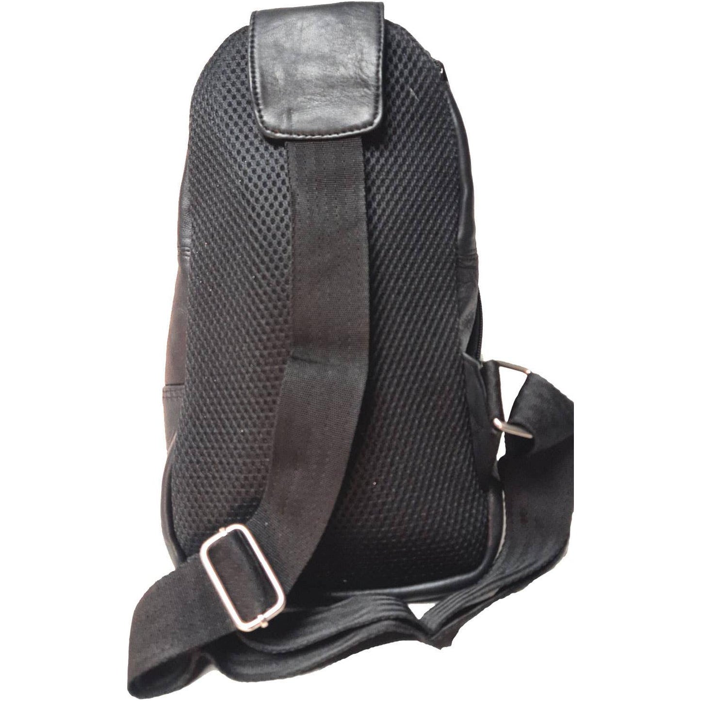 IGI CANADA - Genuine Leather Lambskin Cross Body Sling Bag- Black #2226