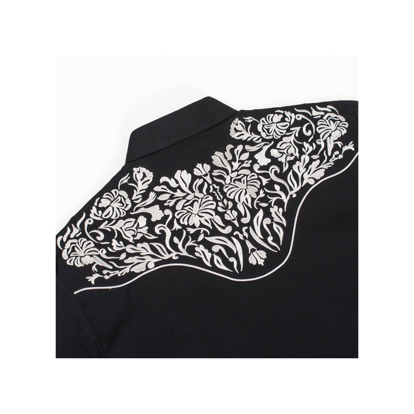 Men's Western Cowboy Embroidery Shirt -PS500L-EC-562