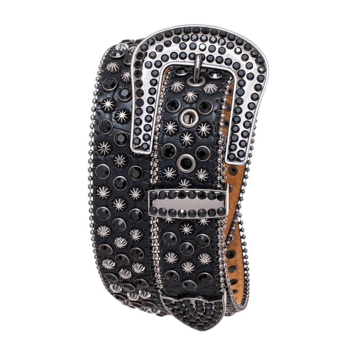 Ladies Western Belt, Mix Studs Crystal by Rope & Spurs - 200-6163-BB