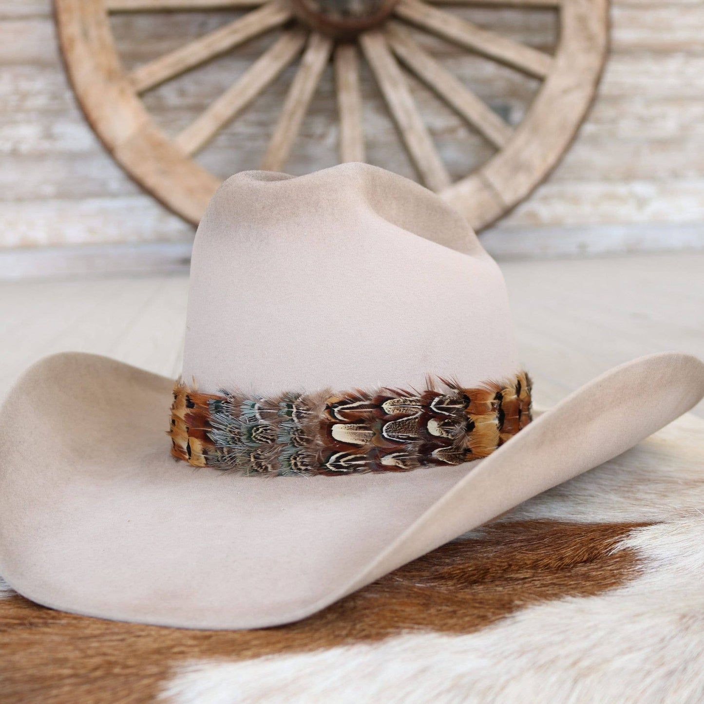 Willow Lane Hat Co. - Western Feather Shikoba II Hat Band