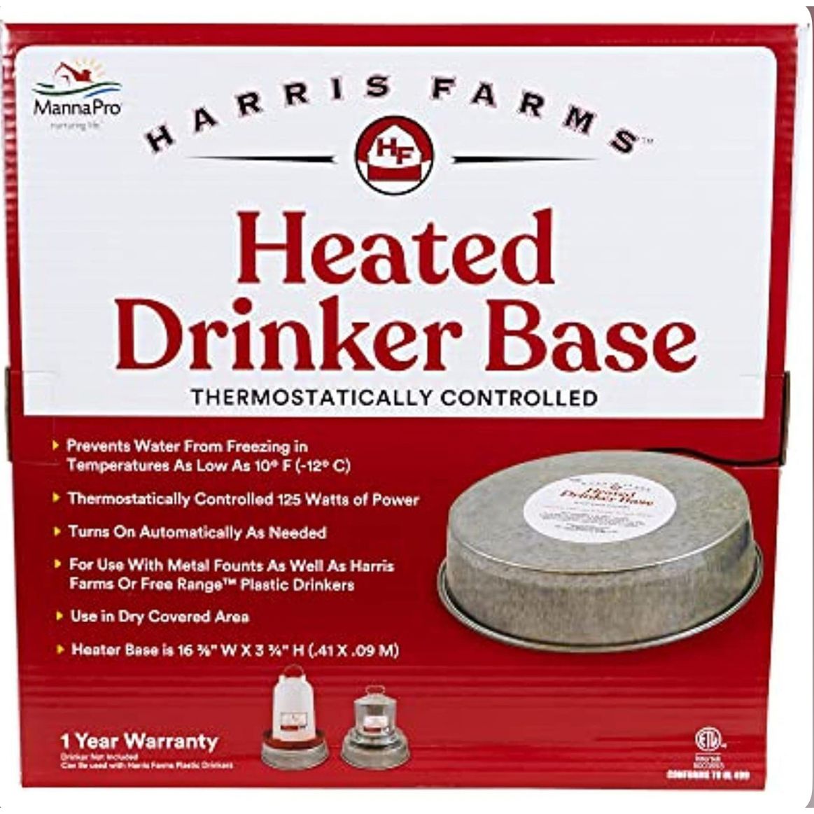 Harris Farms Heated Drinker Base