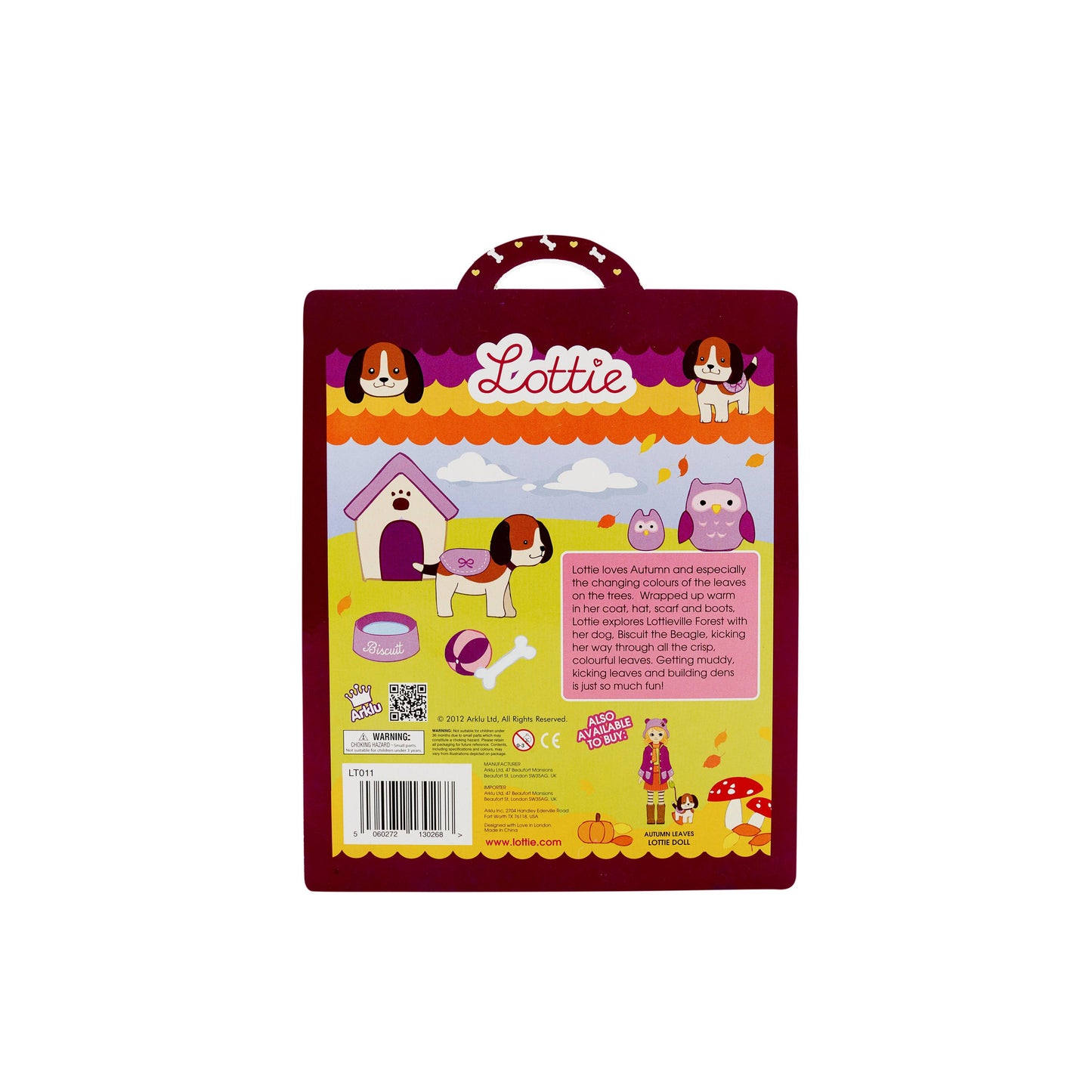 Lottie Dolls - Biscuit the Beagle