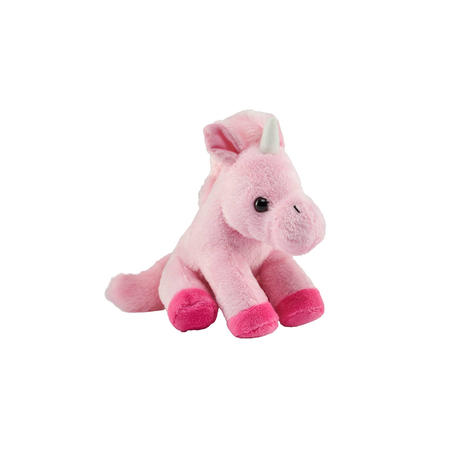 Pocketkins-ECO-Unicorn Pink Stuffed Animal 5"
