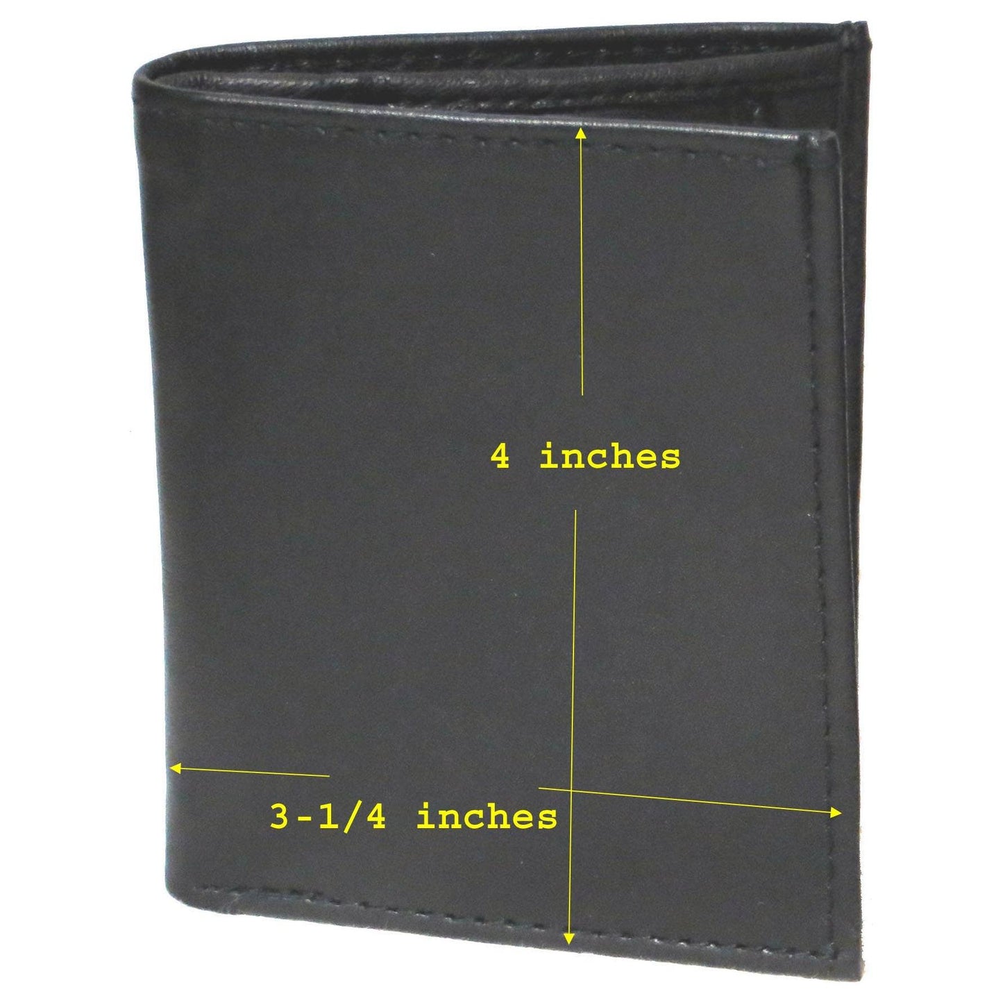 IGI CANADA - Genuine Leather Lambskin Slim Mini Card Wallet #4194