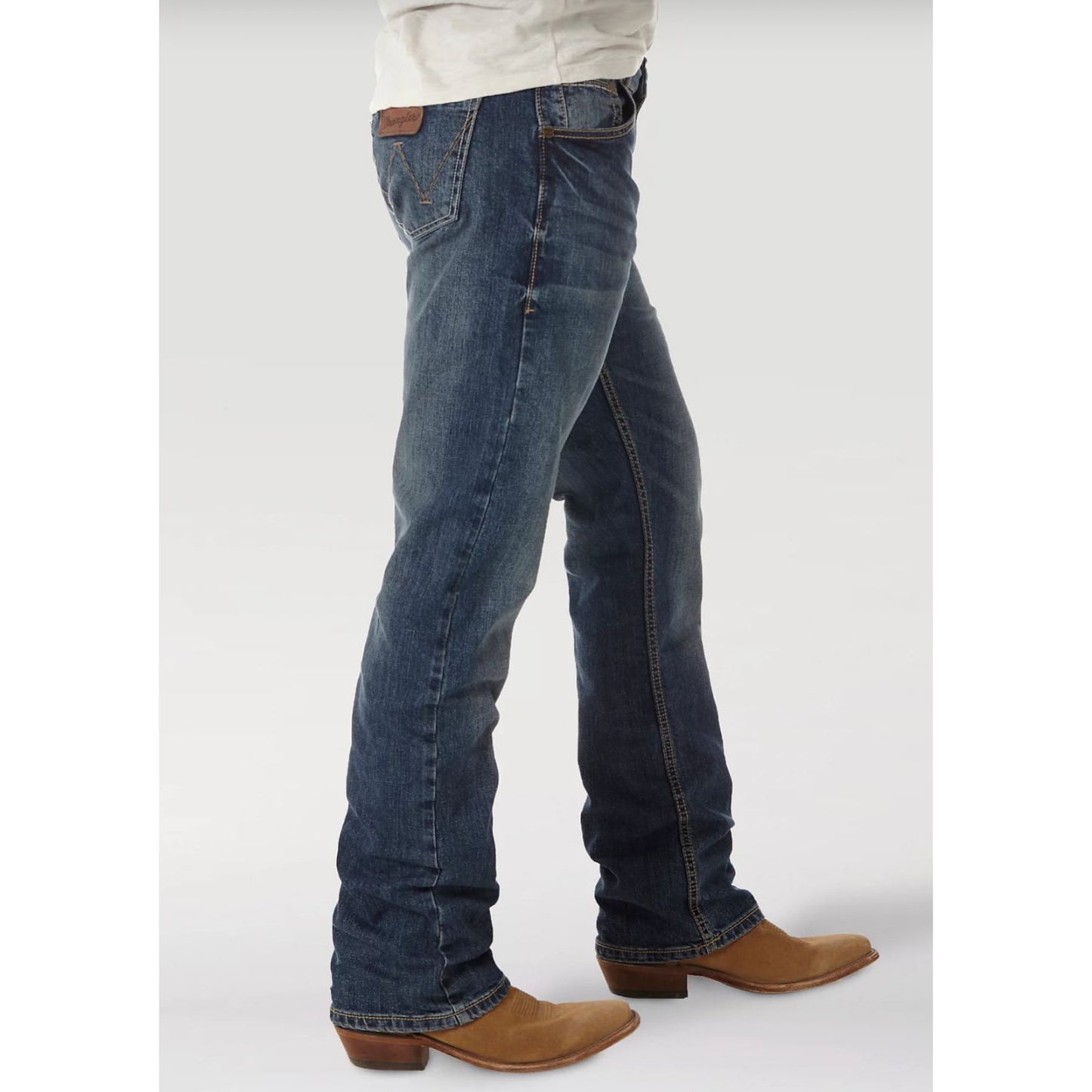 Mens Retro Wrangler Slim Boot Jeans 1077MWZRW