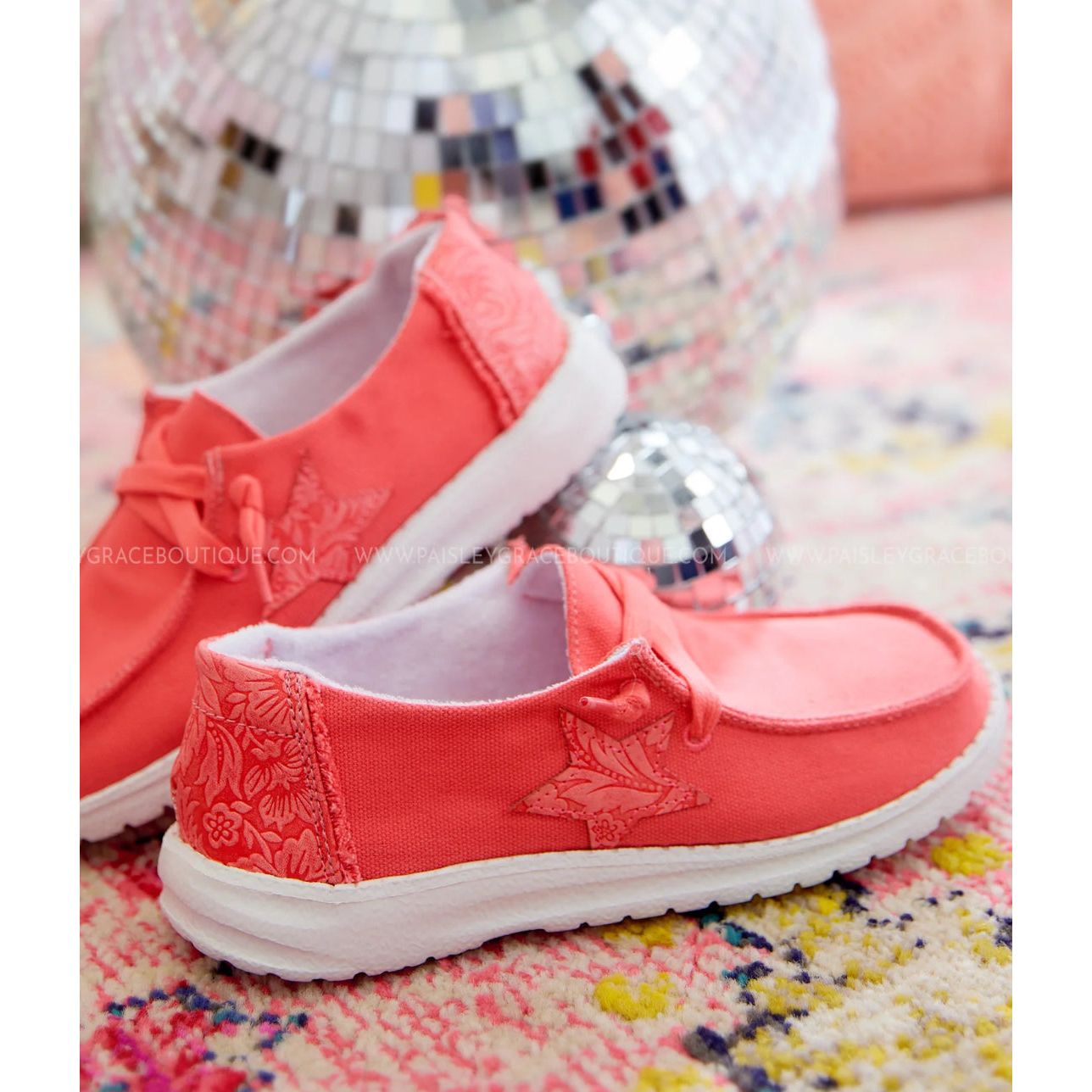 STELLA SNEAKERS BY GYPSY JAZZ - CORAL
