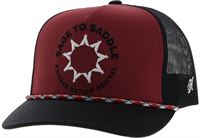 Hooey Sage To Saddle Trucker Cap 2563T-RDBK