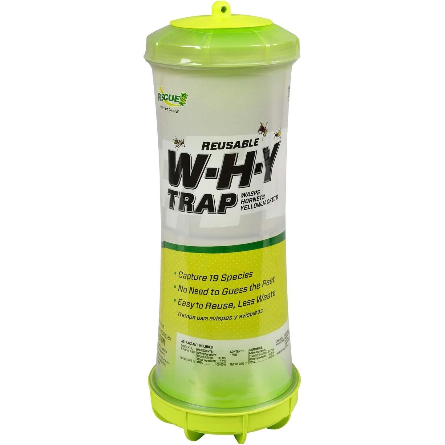 Rescue Wasp Hornet Yellow Jacket Reuseable Trap