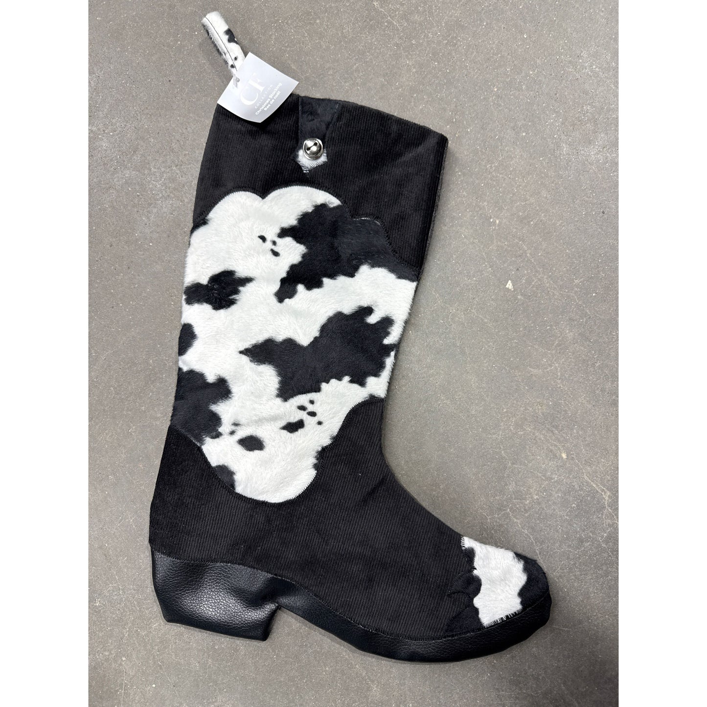 CHRISTMAS!!! Cowboy Boot Stocking-18.5"