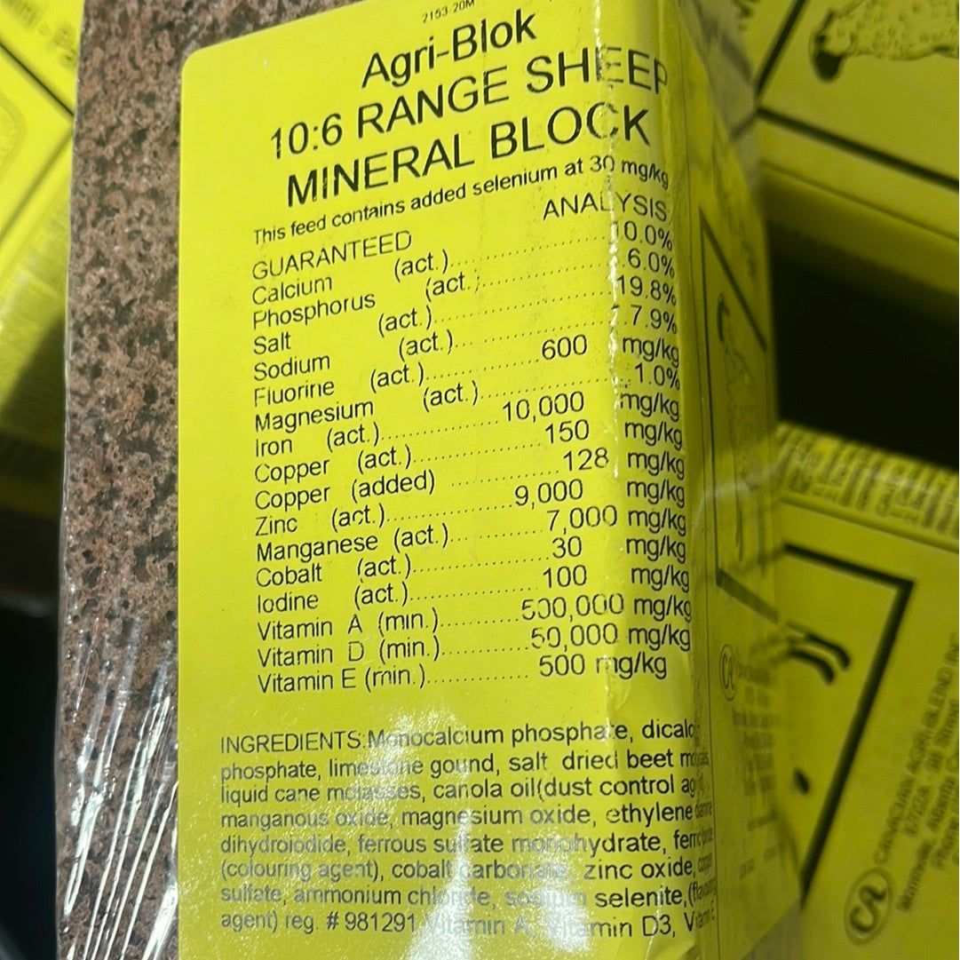Molassified Mini Pak Sheep Block 2.5kg