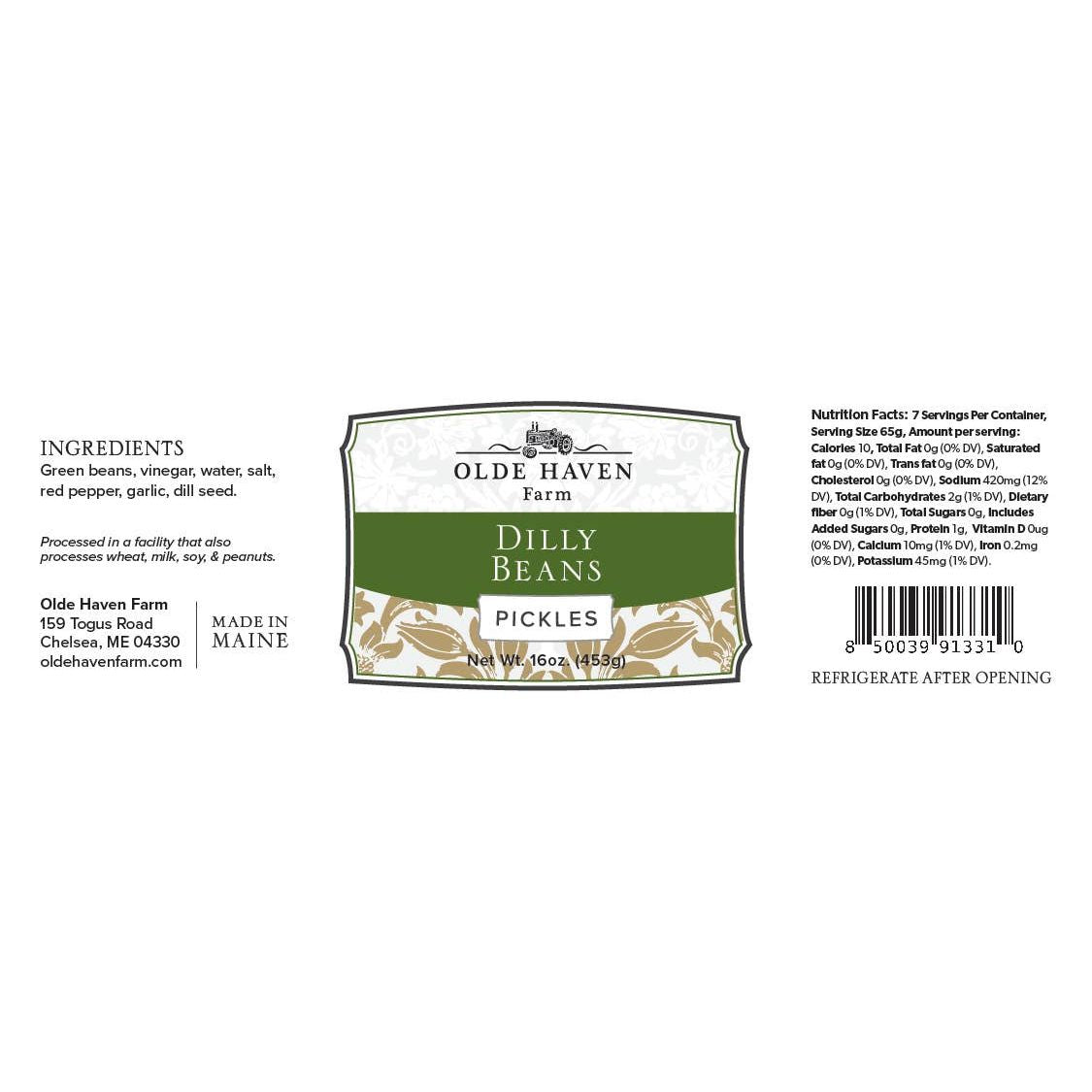 Dilly Beans 16 oz