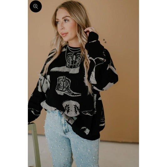 ✩ Boots A Million Knit Sweater