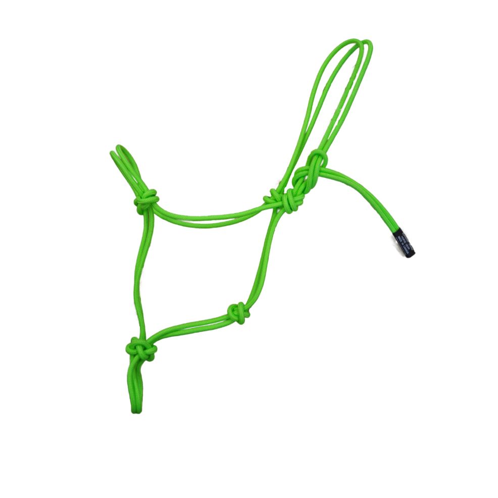 Marine Line Rope Halter Asst Large Horse