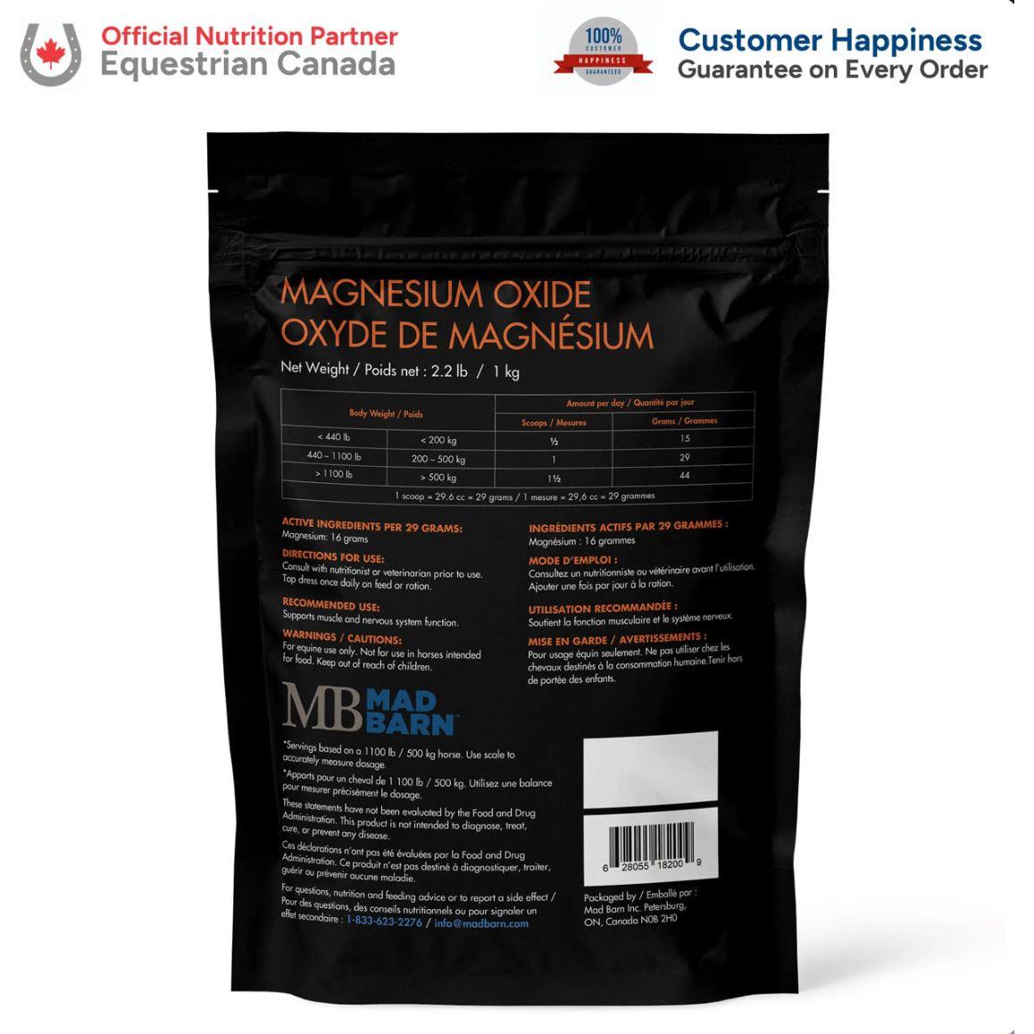 Mad Barn Magnesium Oxide 1kg