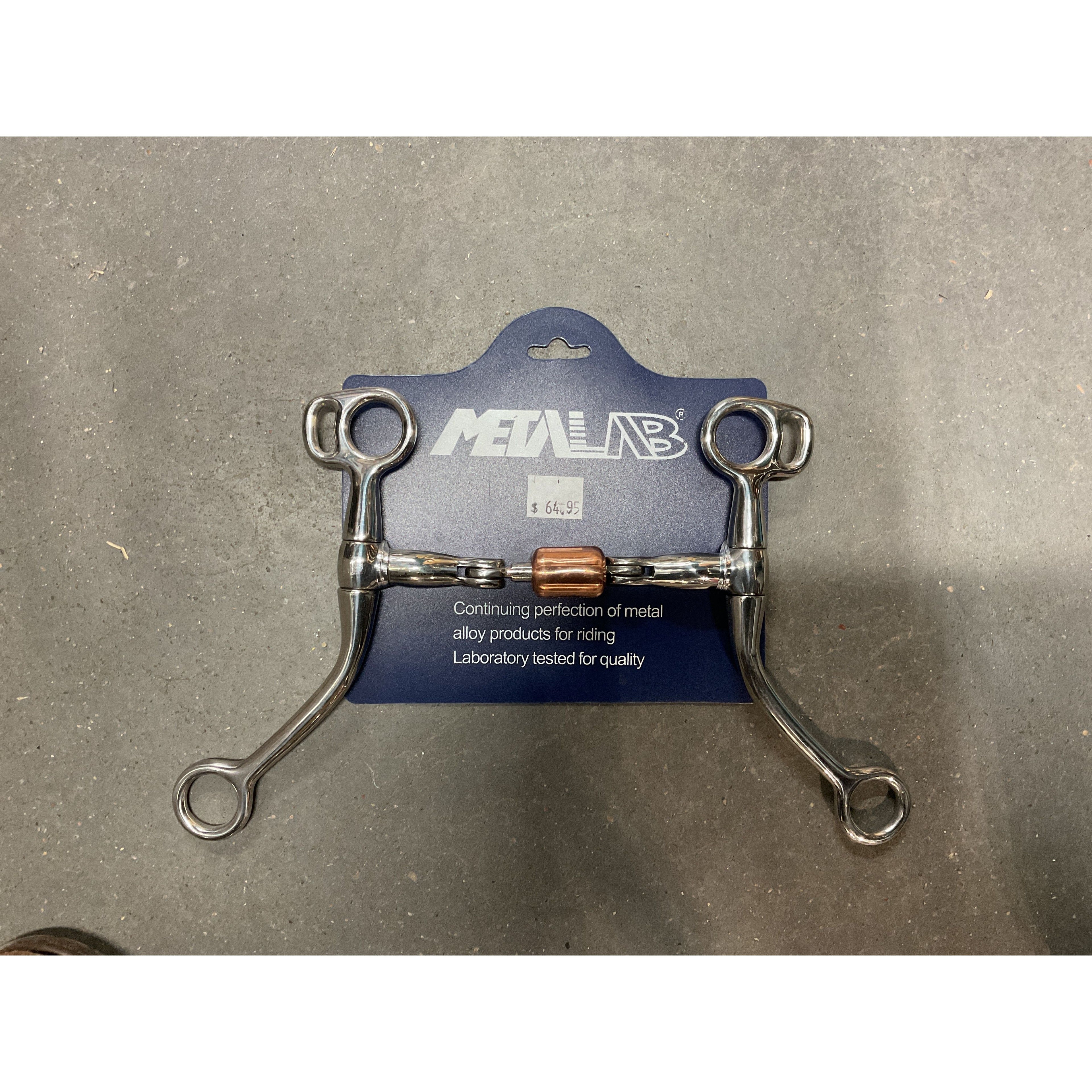 Metalab Bit Shanked, 3 pice Mouth, Copper Roller Bit