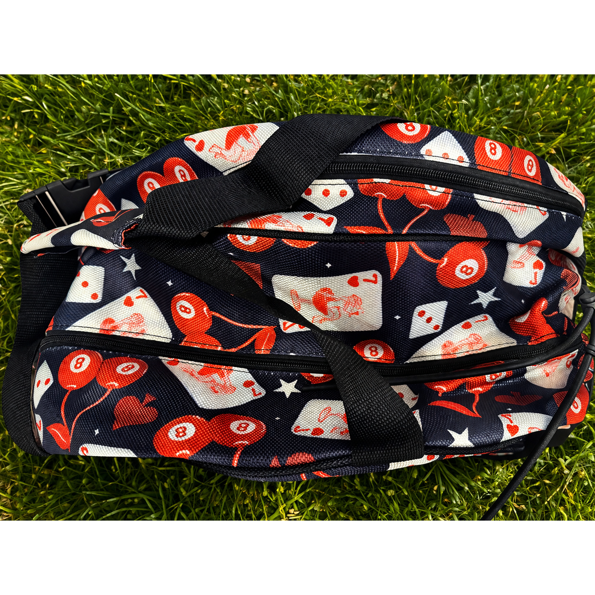 Card Room Cowgirl Premium Padded Rope Bag with Mesh Anti-Debris Storage